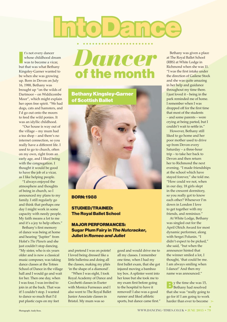 Dancing Times Preview Pages