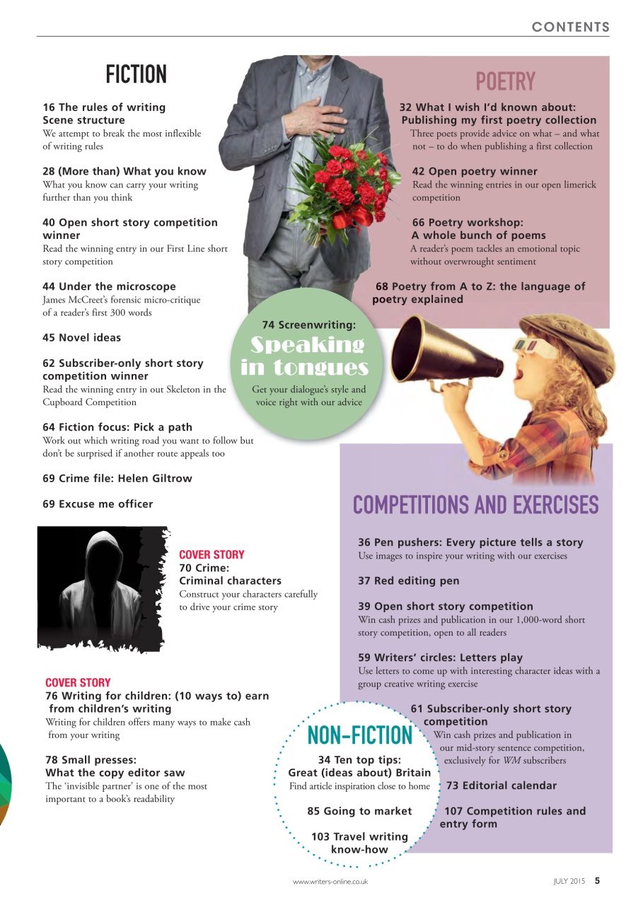 Writing Magazine Preview Pages