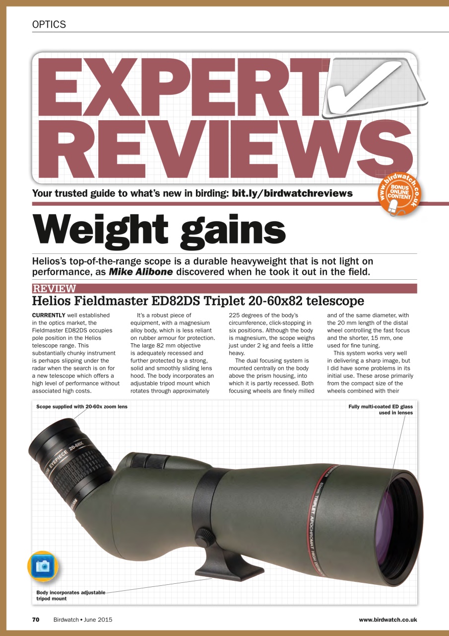 Birdwatch Magazine Preview Pages