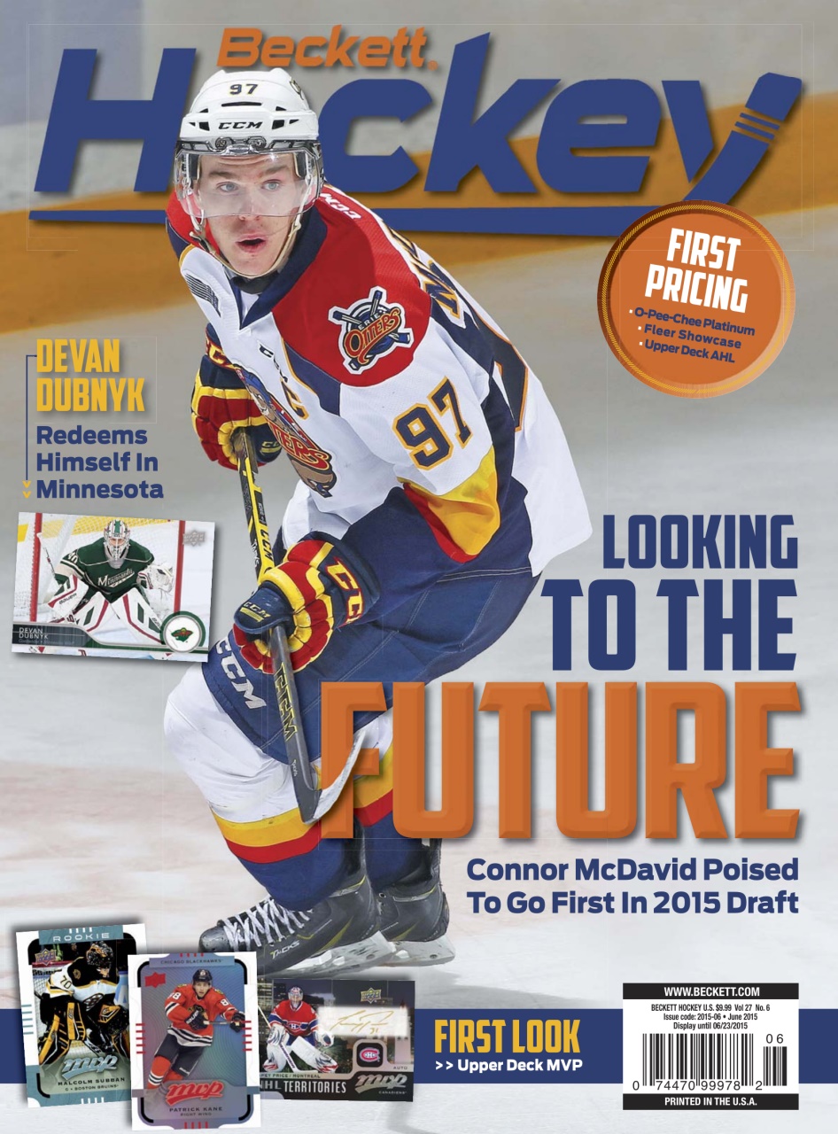 Beckett Hockey Magazine Preview Pages