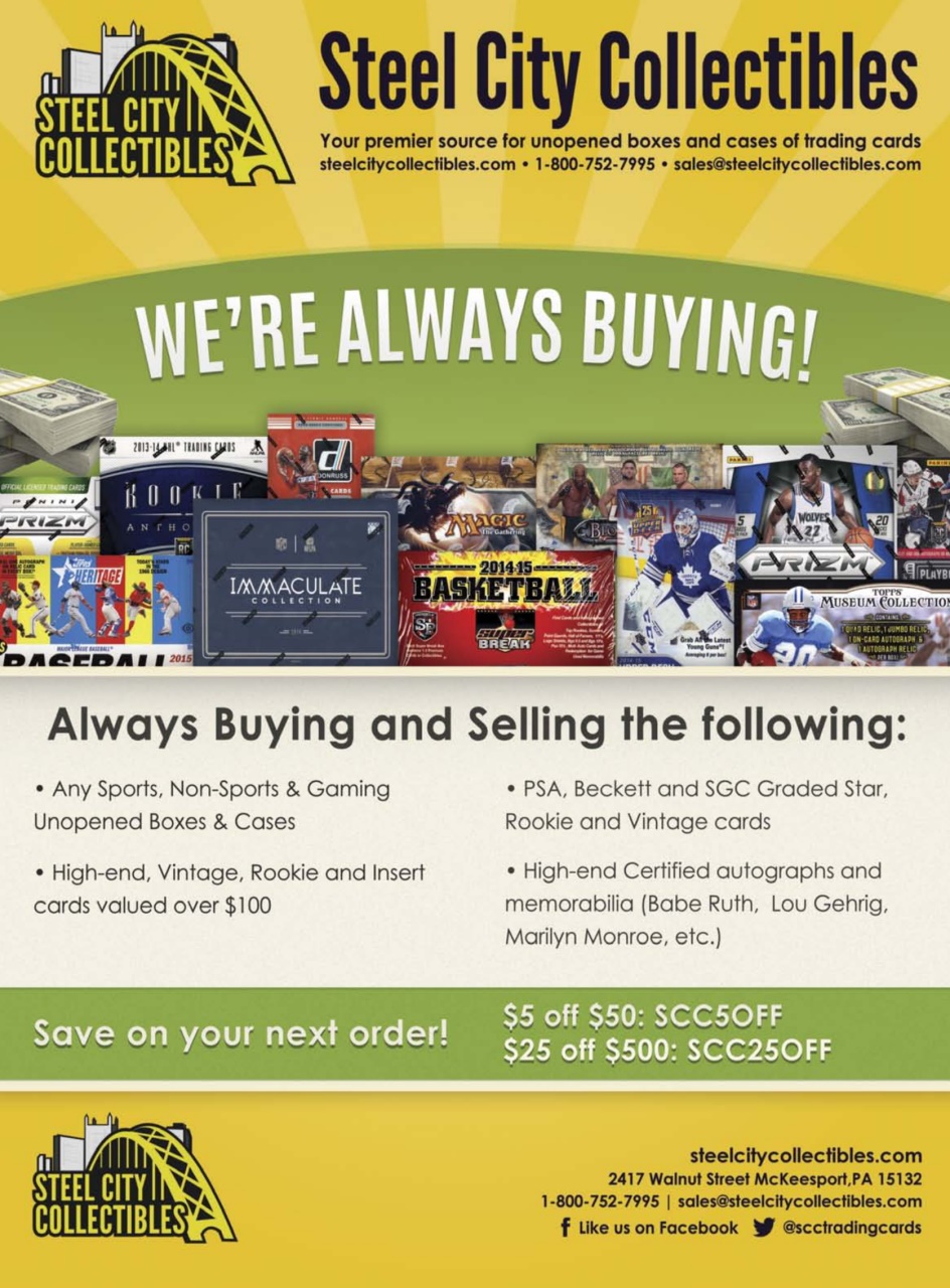 Beckett Hockey Magazine Preview Pages