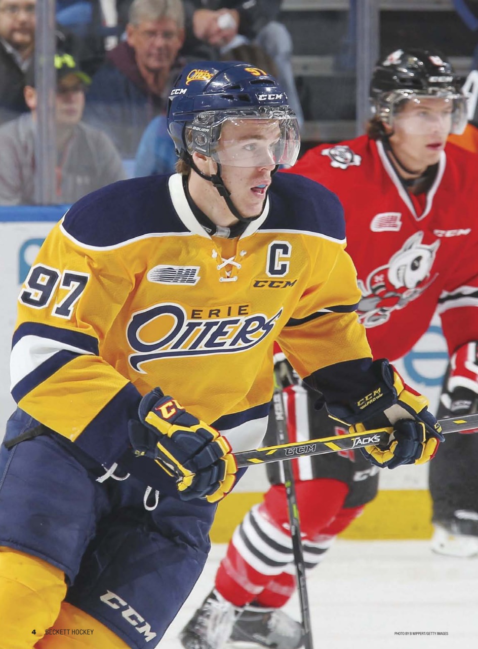 Beckett Hockey Magazine Preview Pages