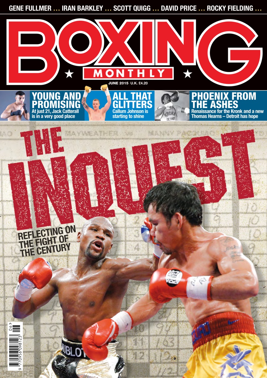 Boxing Monthly Preview Pages
