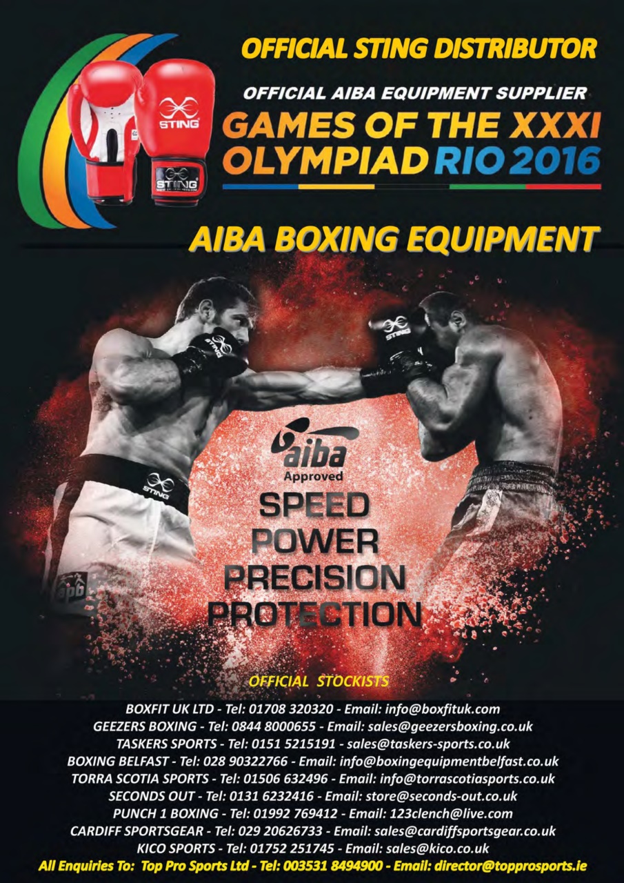 Boxing Monthly Preview Pages