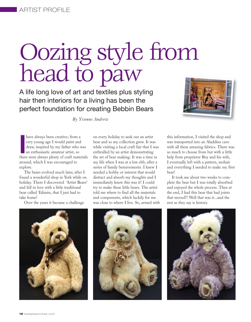 Teddy Bear Times Preview Pages