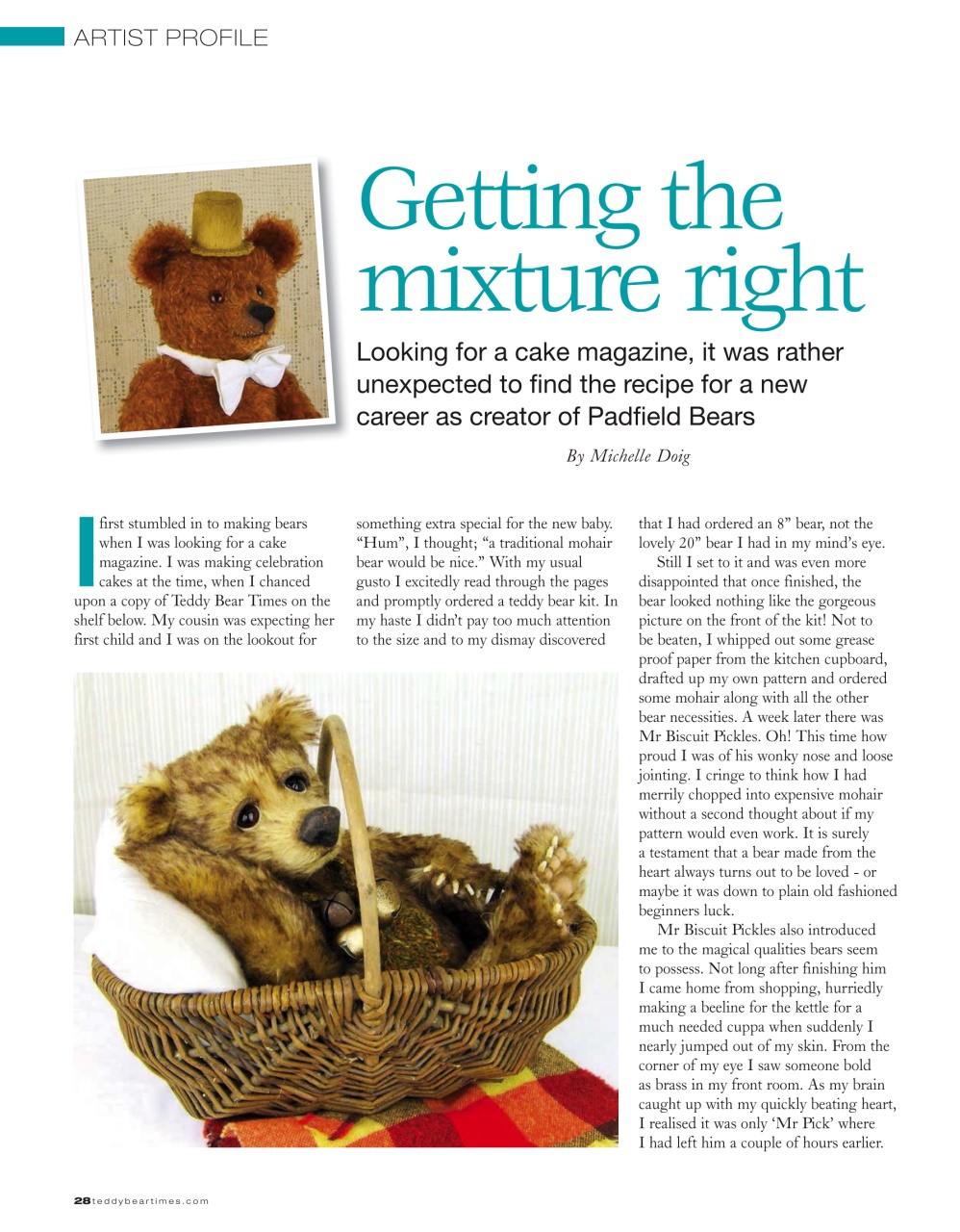 Teddy Bear Times Preview Pages