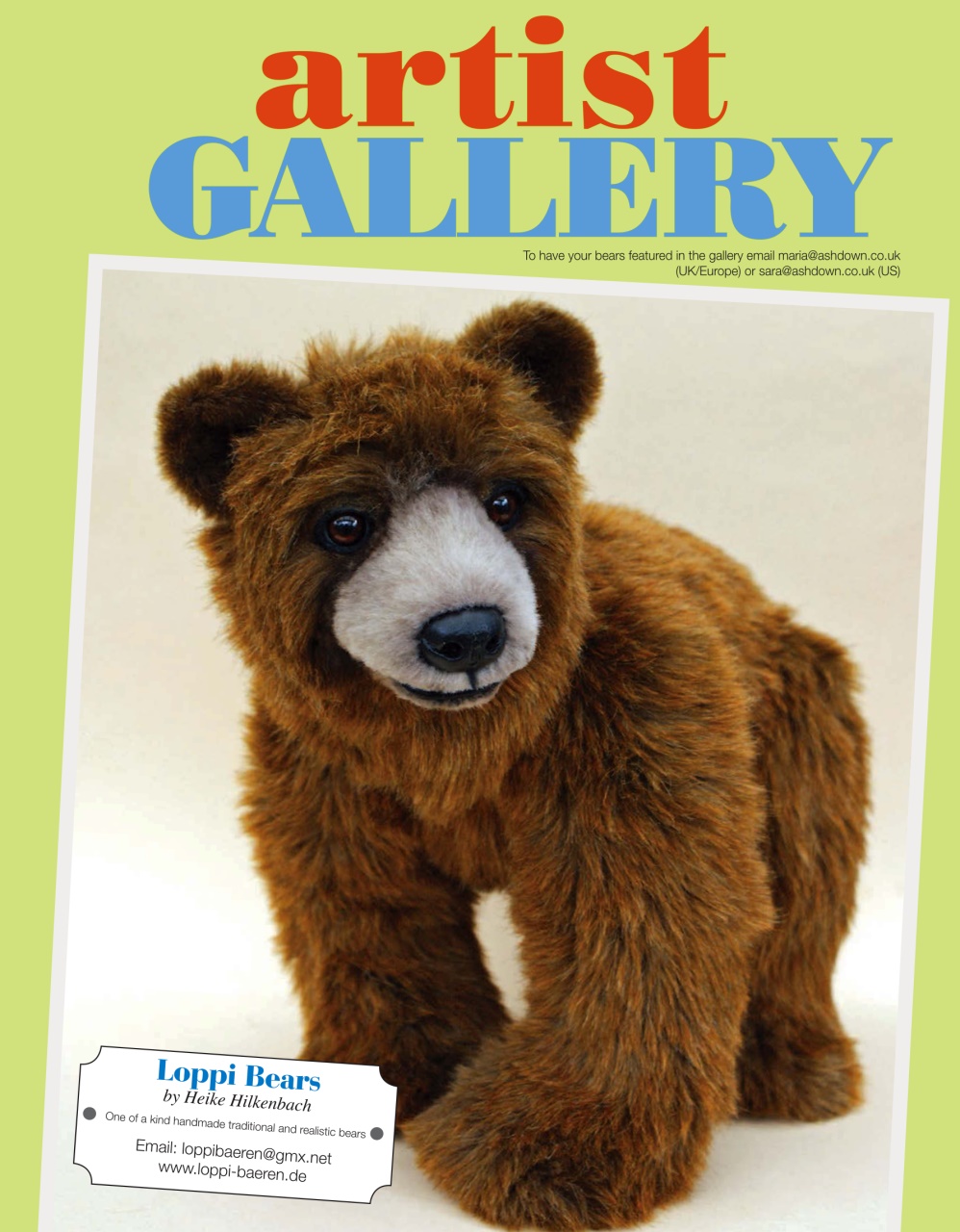 Teddy Bear Times Preview Pages