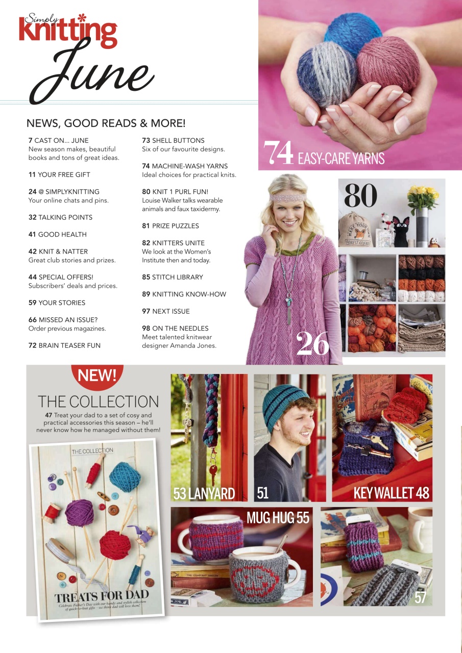 Simply Knitting Preview Pages