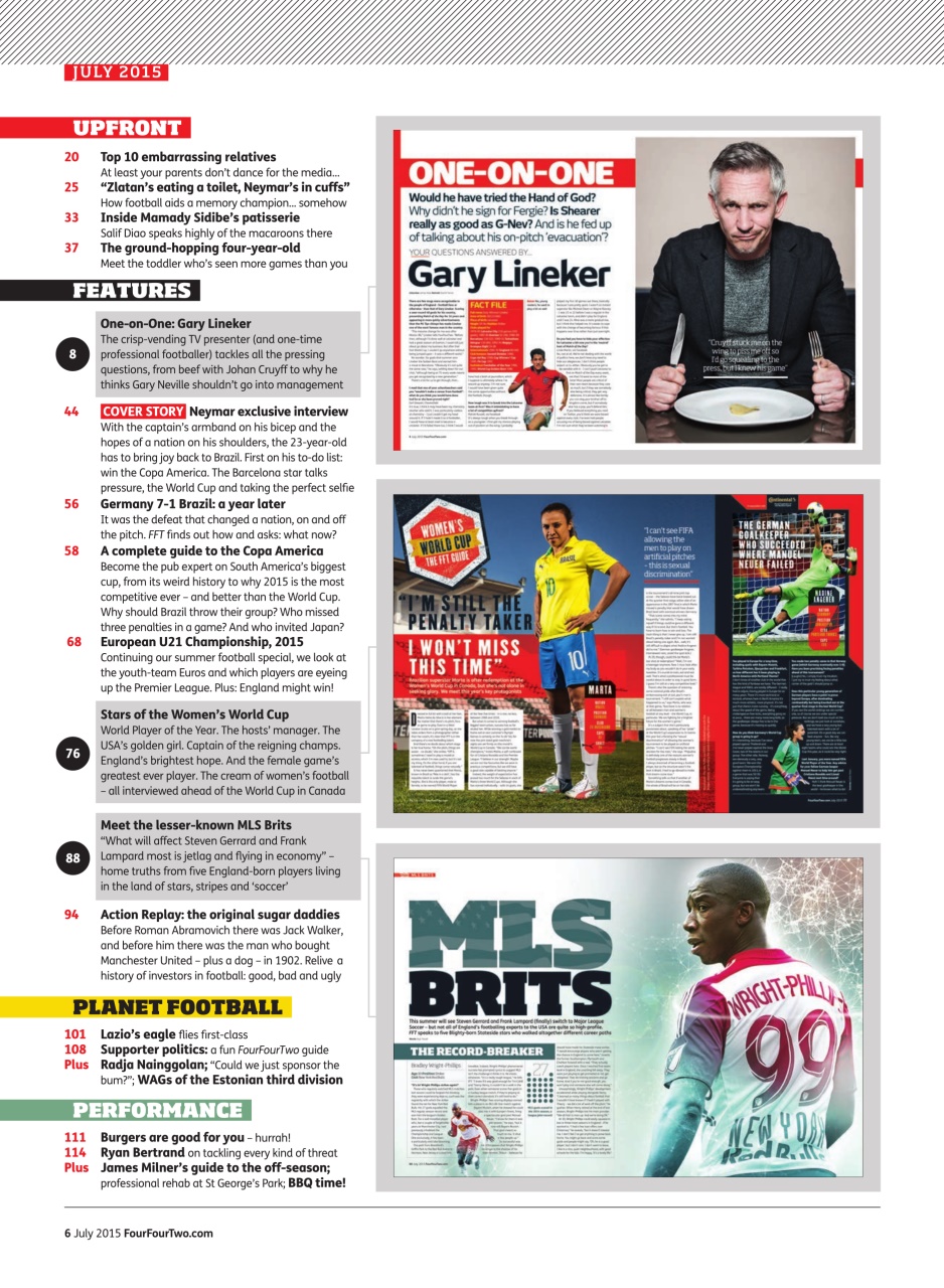 FourFourTwo Preview Pages