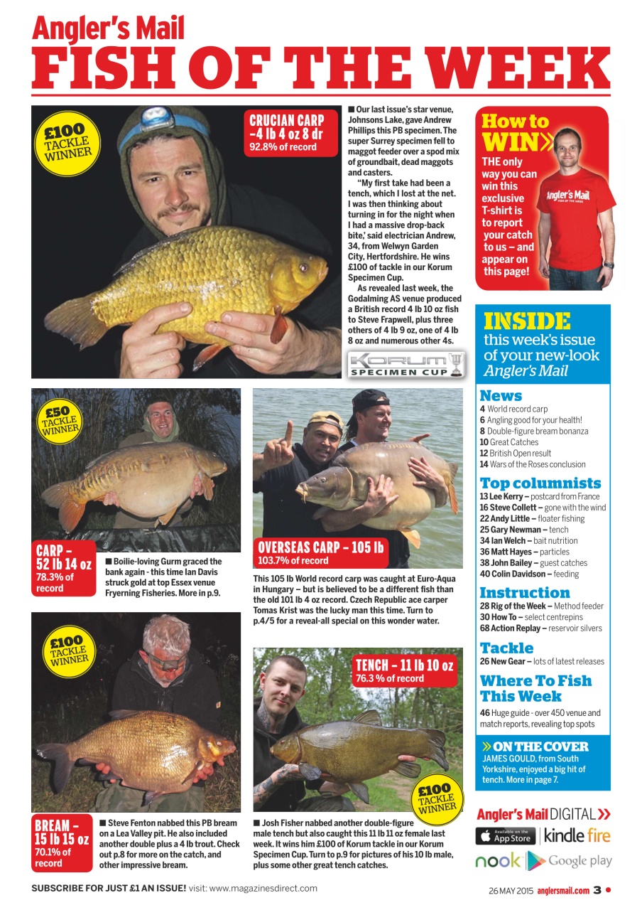Anglers Mail Preview Pages