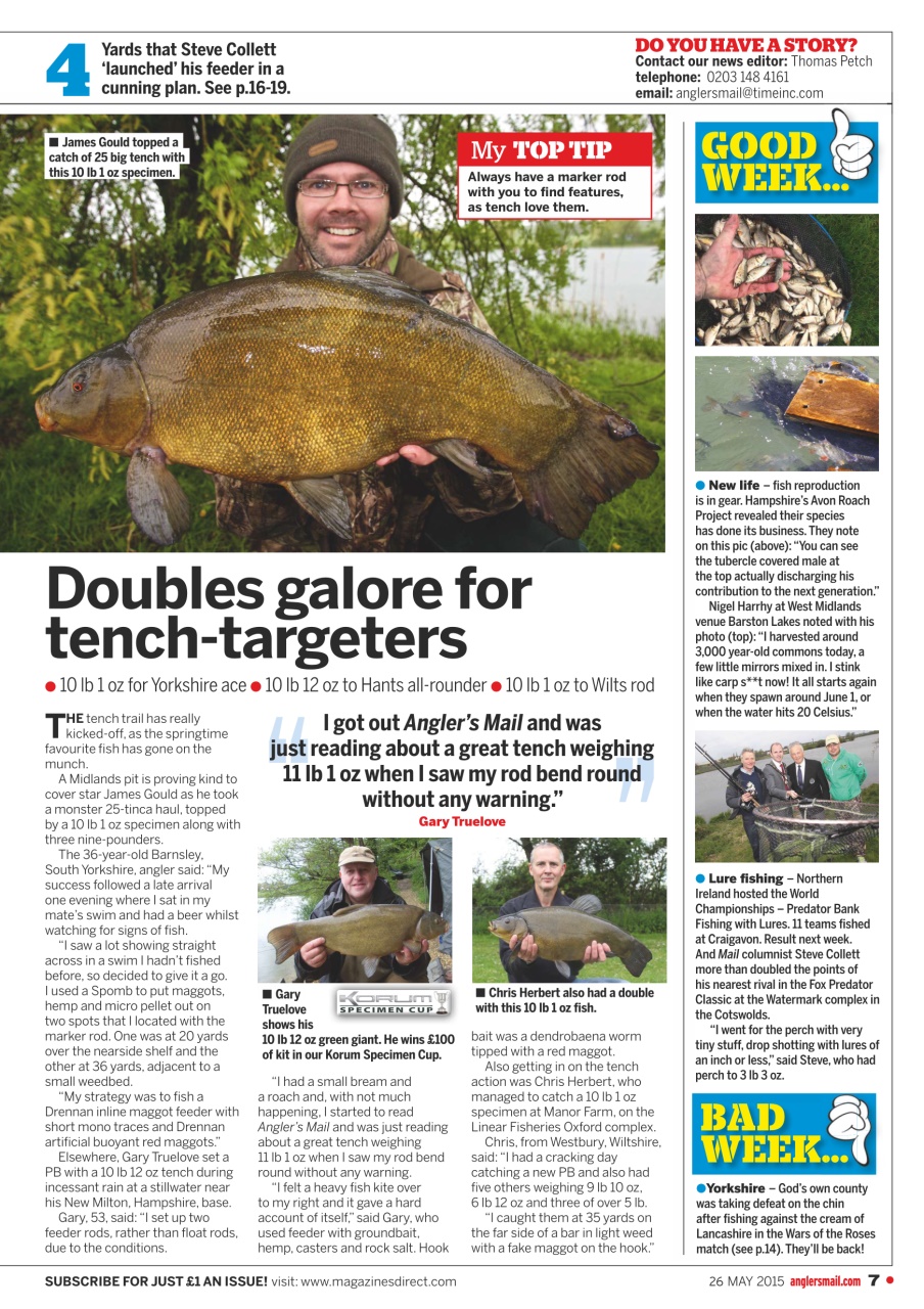 Anglers Mail Preview Pages