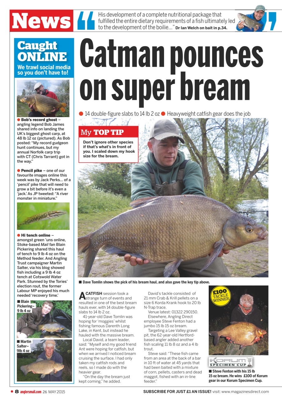 Anglers Mail Preview Pages