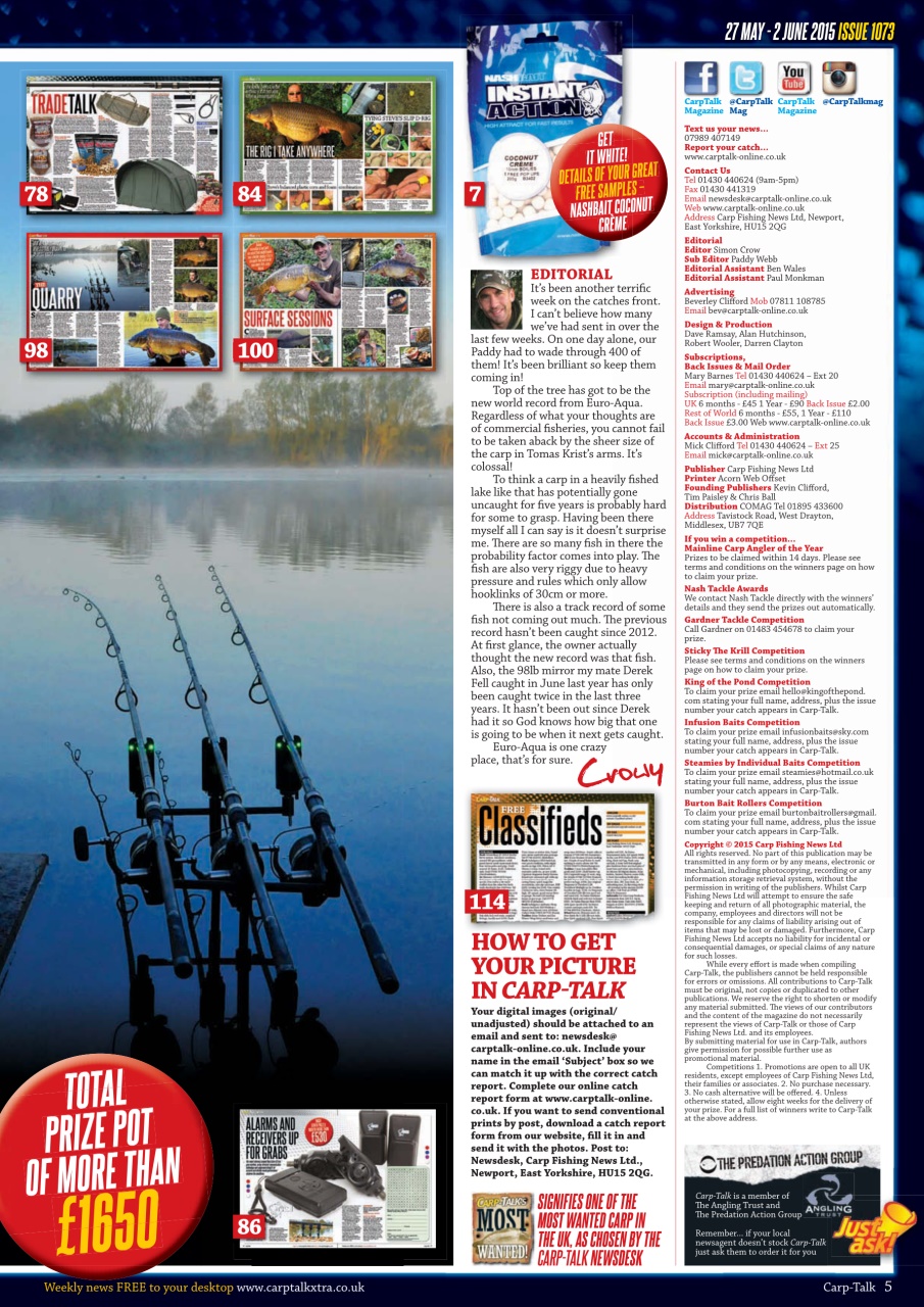 Carp-Talk Preview Pages