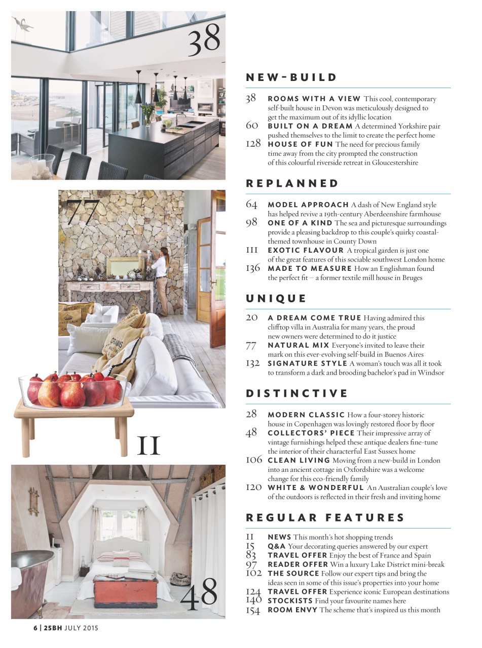 25 Beautiful Homes Preview Pages