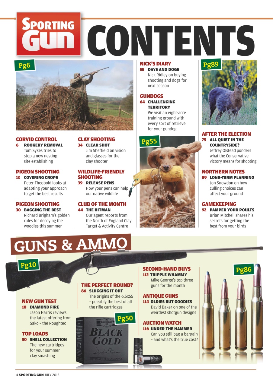 Sporting Gun Preview Pages