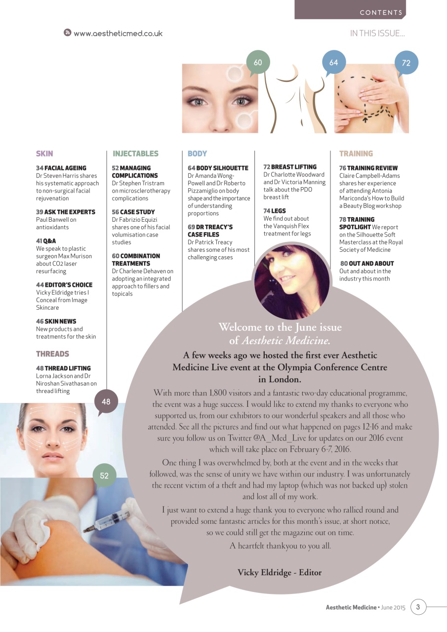 Aesthetic Medicine Preview Pages