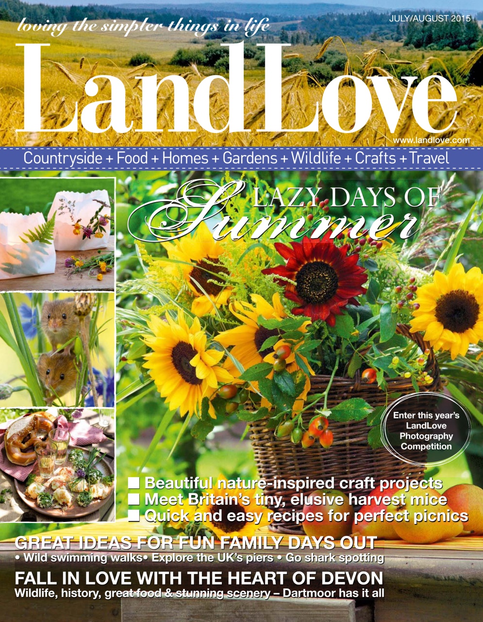 LandLove Magazine Preview Pages