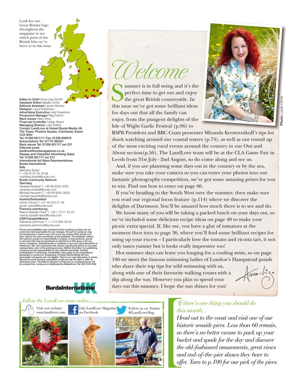 LandLove Magazine Preview Pages