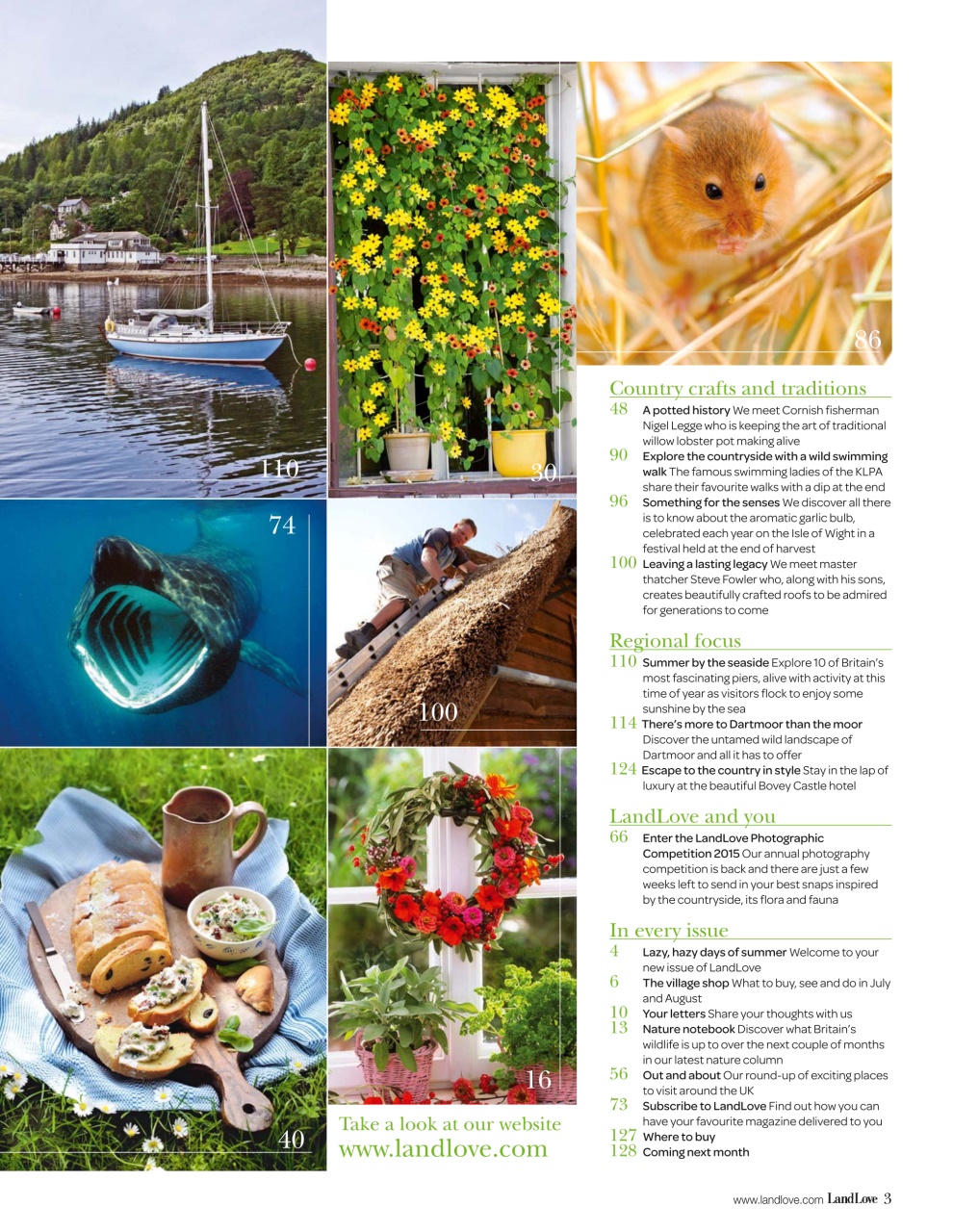 LandLove Magazine Preview Pages
