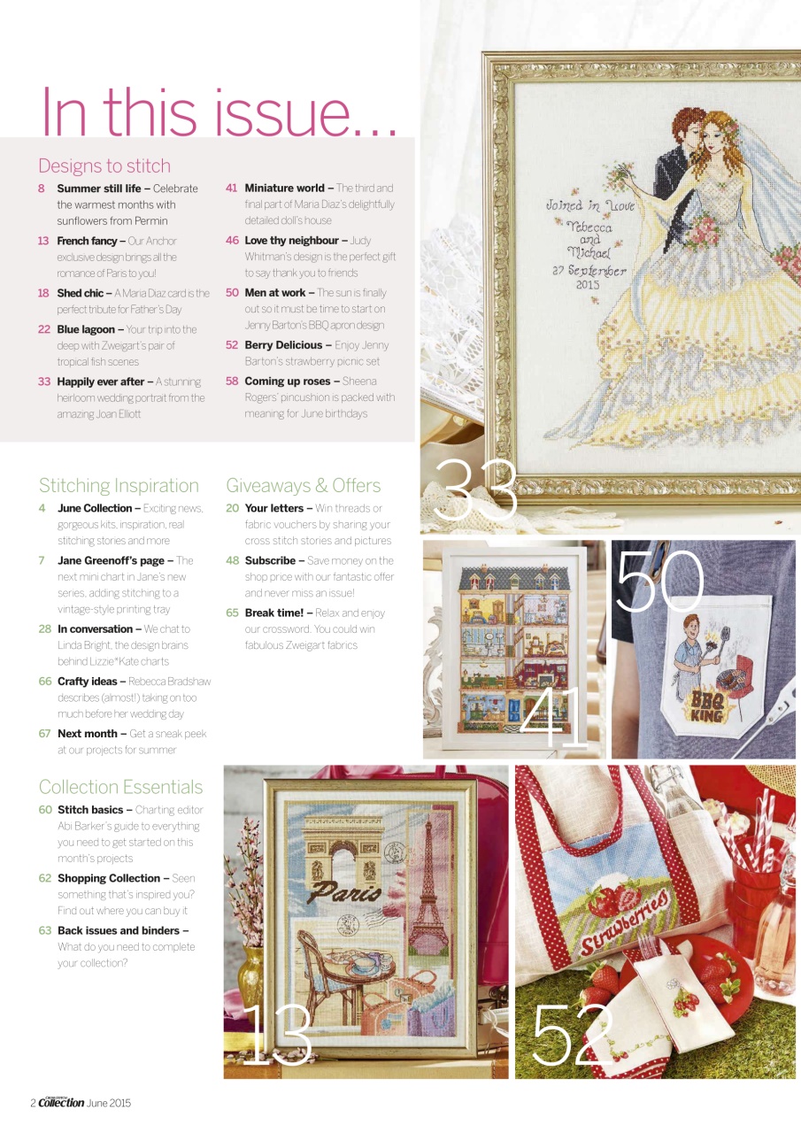 Cross Stitch Collection Preview Pages