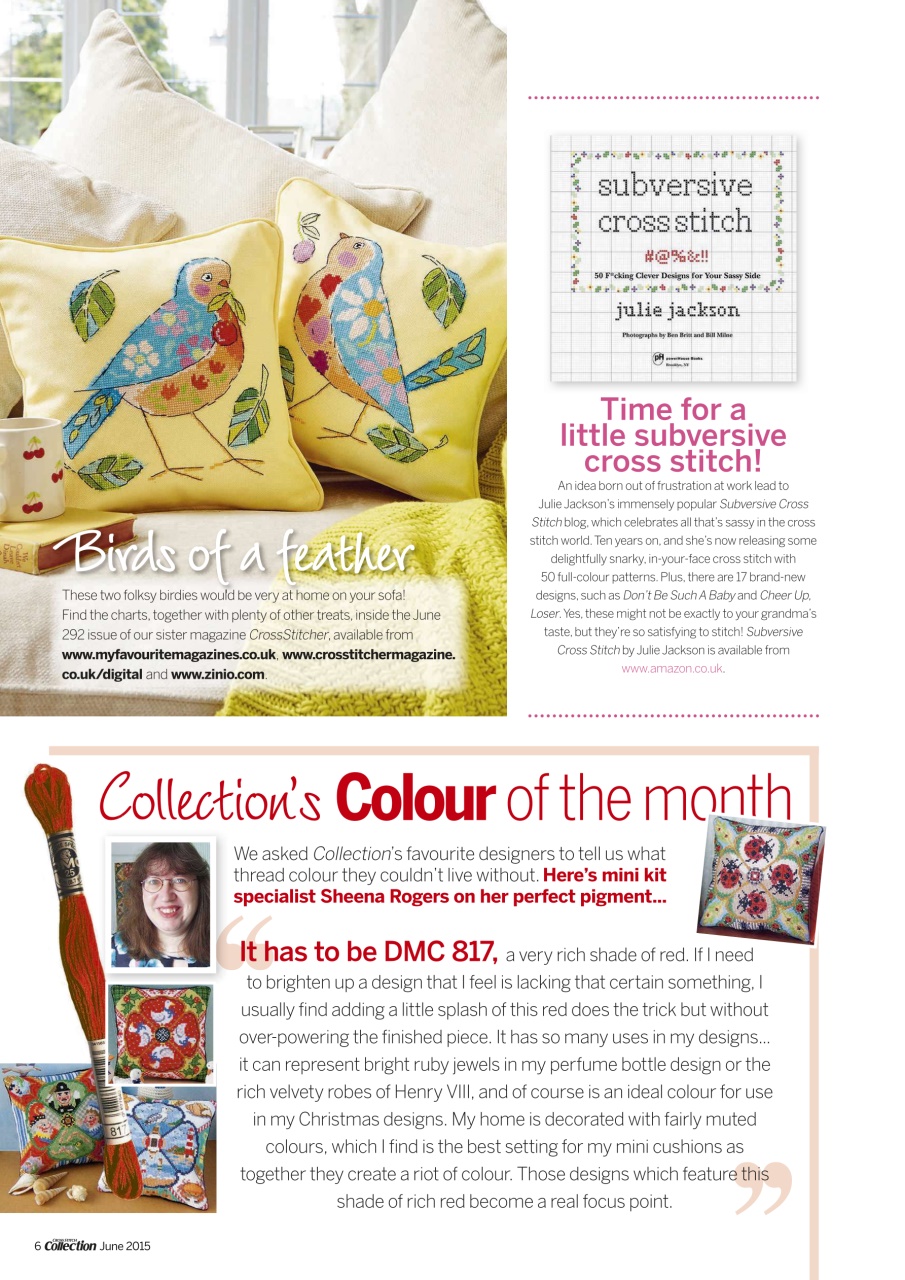 Cross Stitch Collection Preview Pages