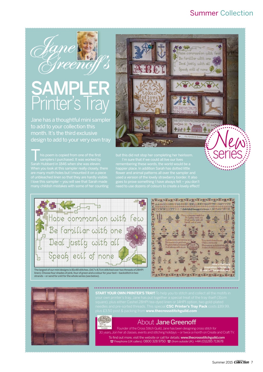 Cross Stitch Collection Preview Pages