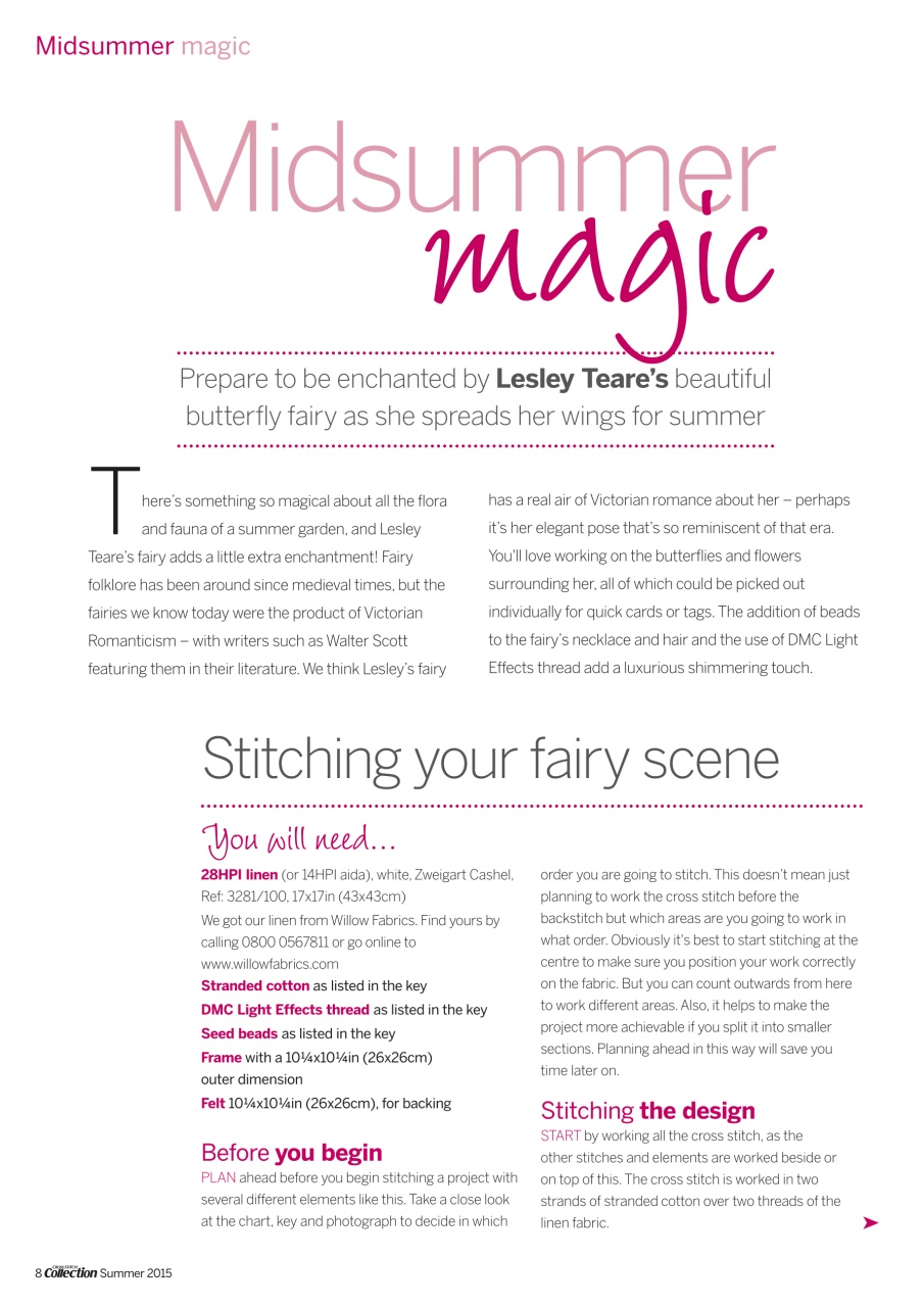 Cross Stitch Collection Preview Pages