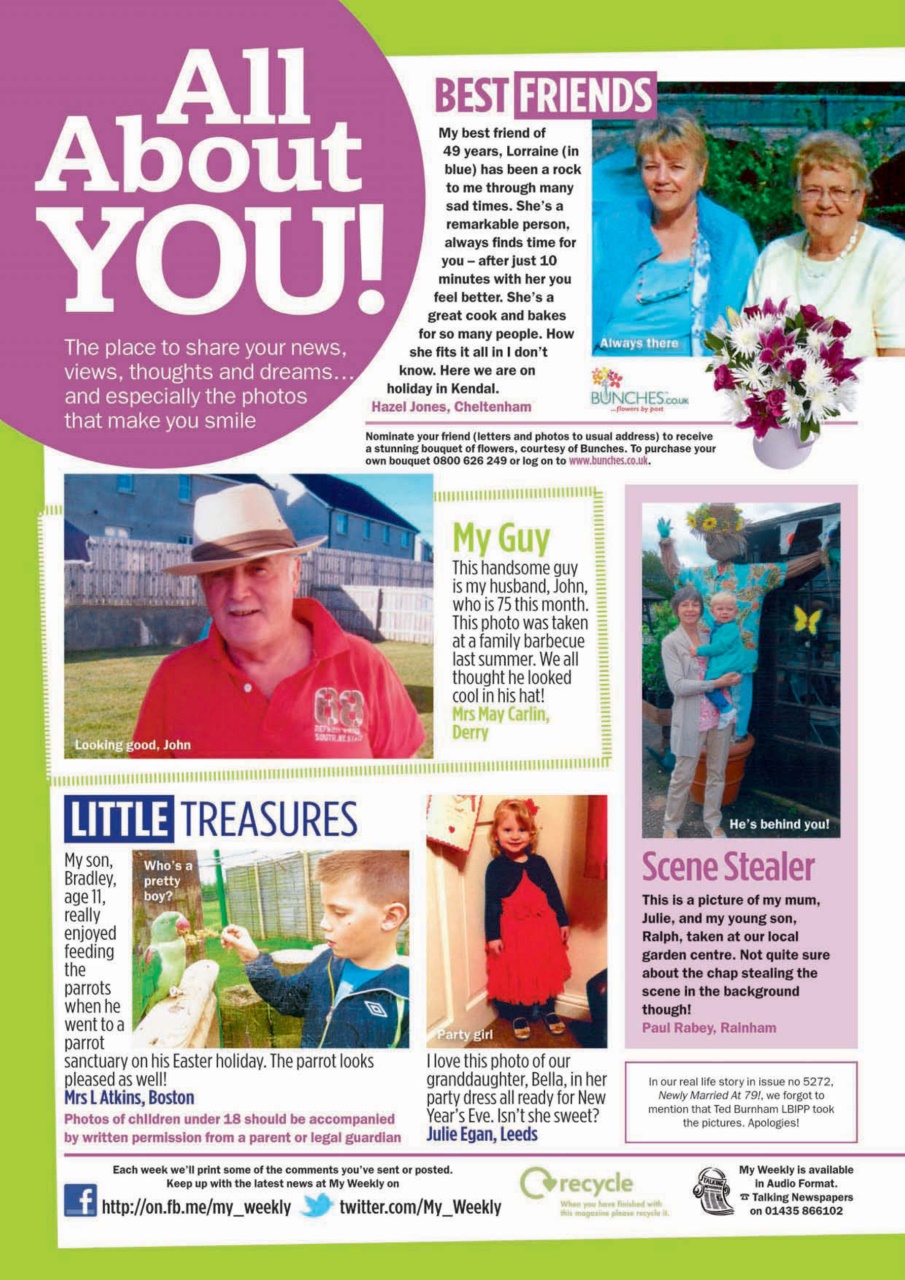 My Weekly Preview Pages