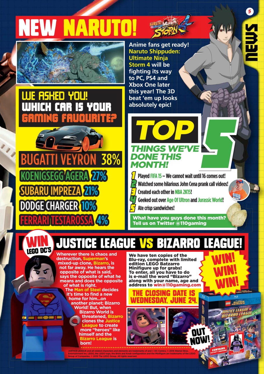 110% Gaming Preview Pages