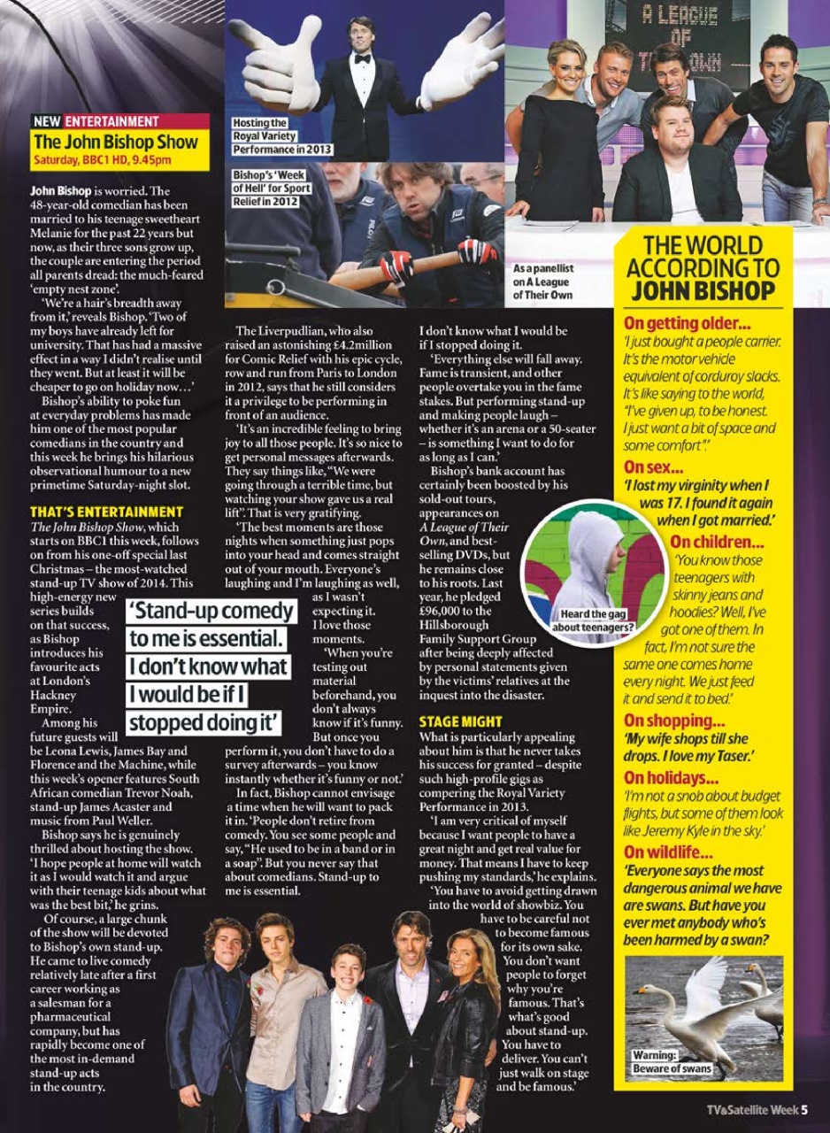 TV & Satellite Week Preview Pages