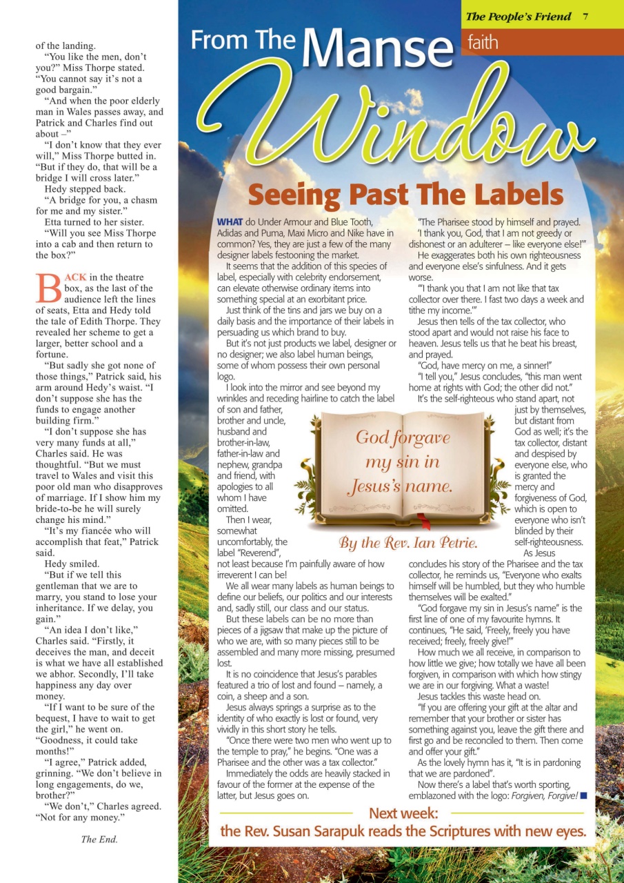 The People’s Friend Preview Pages