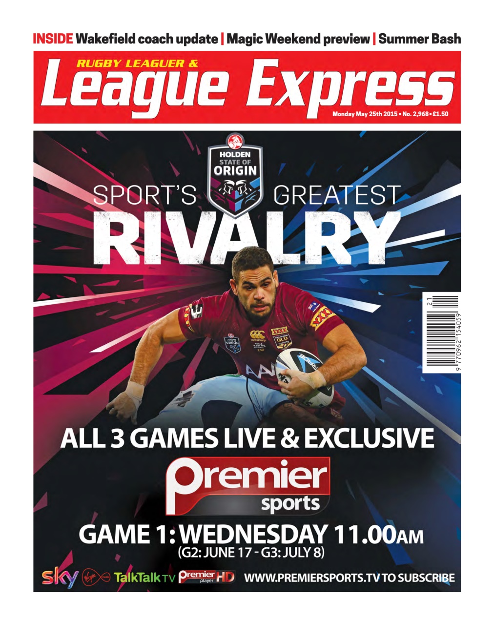 League Express Preview Pages