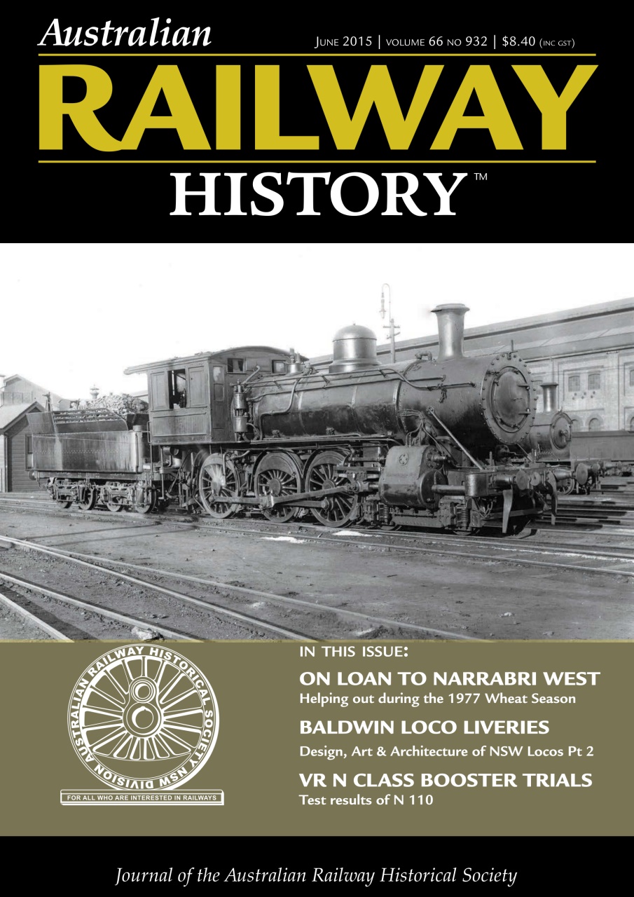 Australian Railway History Preview Pages