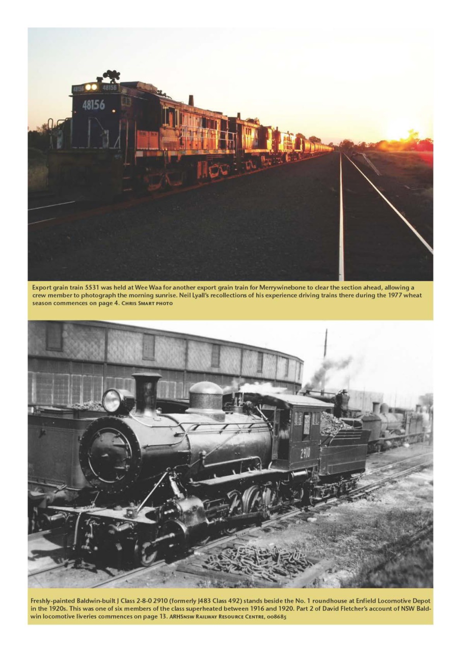 Australian Railway History Preview Pages