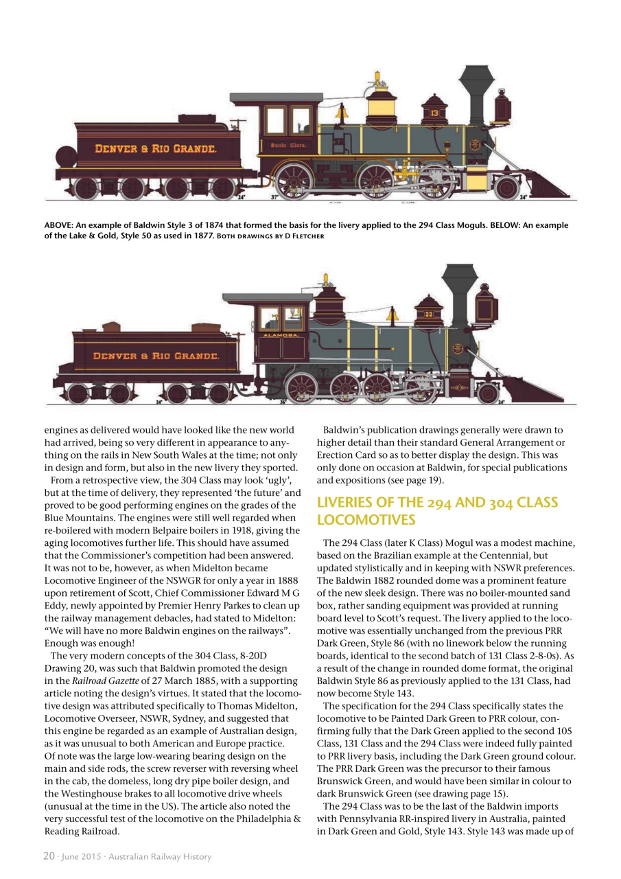 Australian Railway History Preview Pages