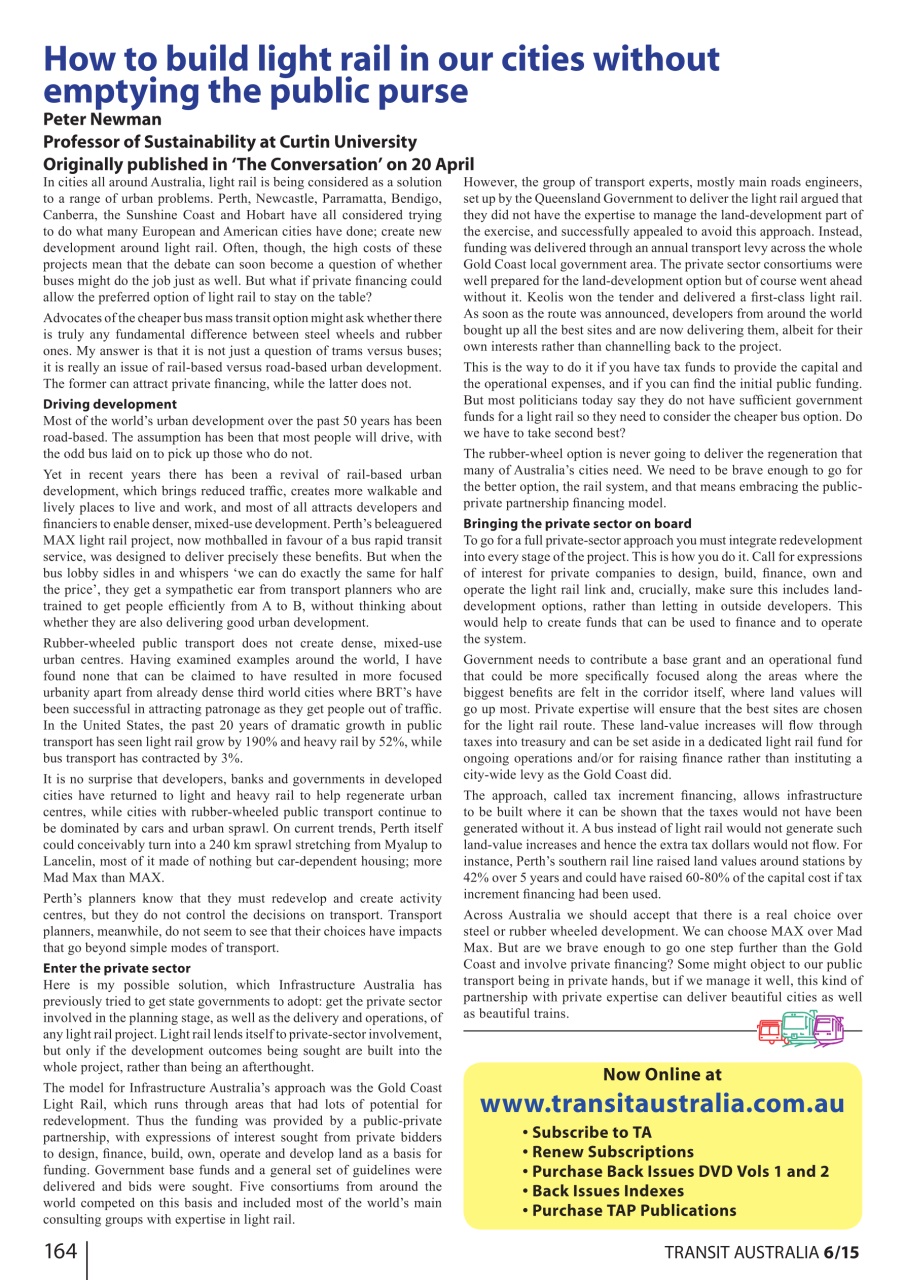 Transit Australia Preview Pages