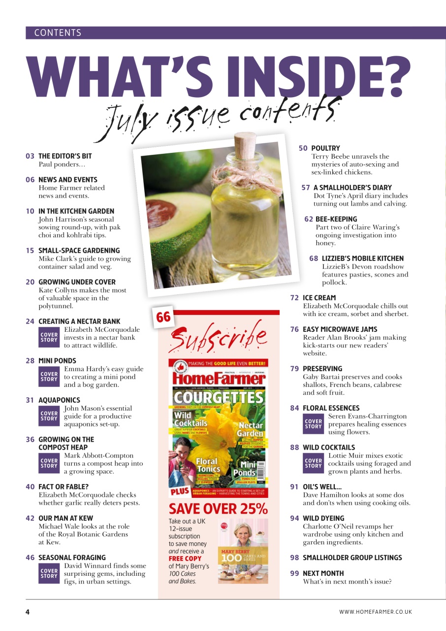 Home Farmer Magazine Preview Pages