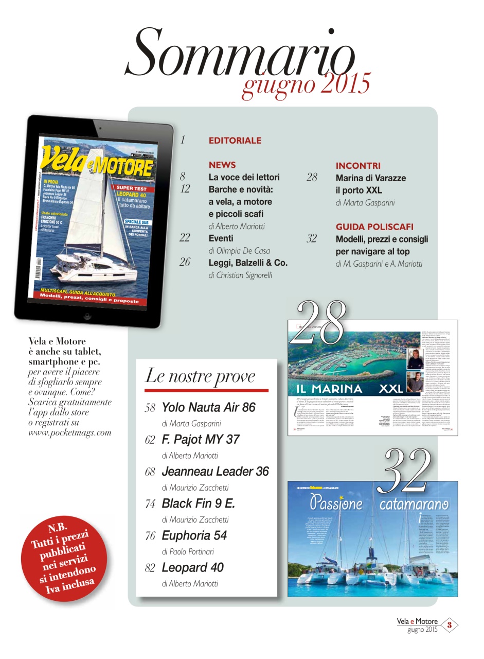 Vela e Motore Preview Pages