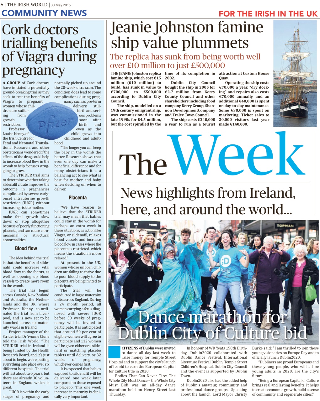 Irish World Preview Pages