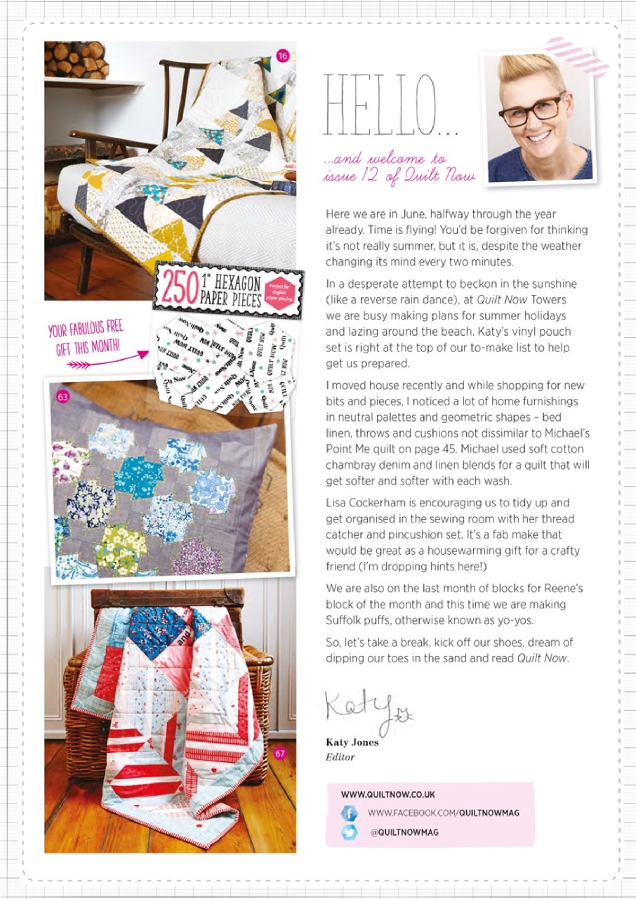 Quilt Now Preview Pages