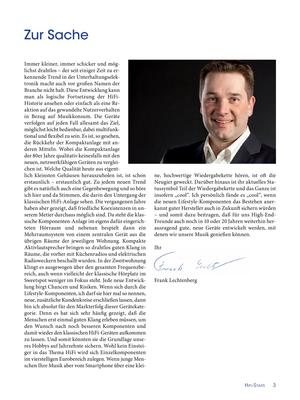 HiFi Stars Magazin Preview Pages