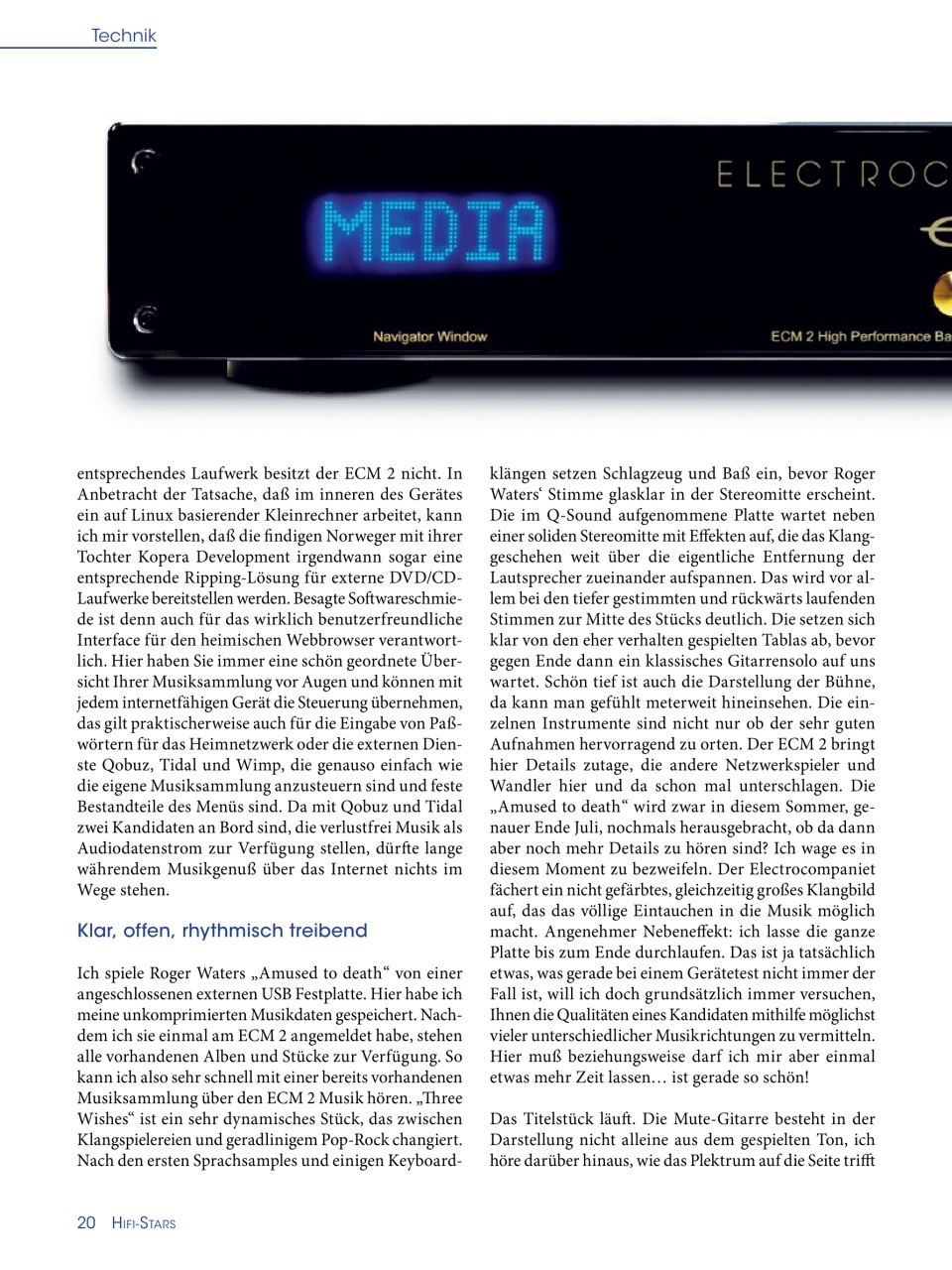 HiFi Stars Magazin Preview Pages