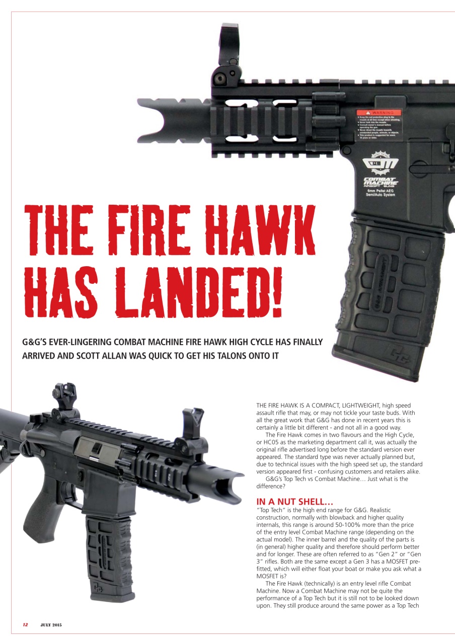 Airsoft Action Preview Pages