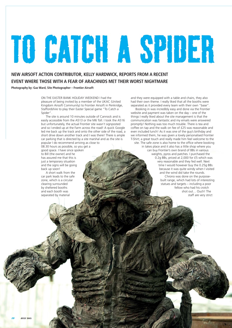 Airsoft Action Preview Pages