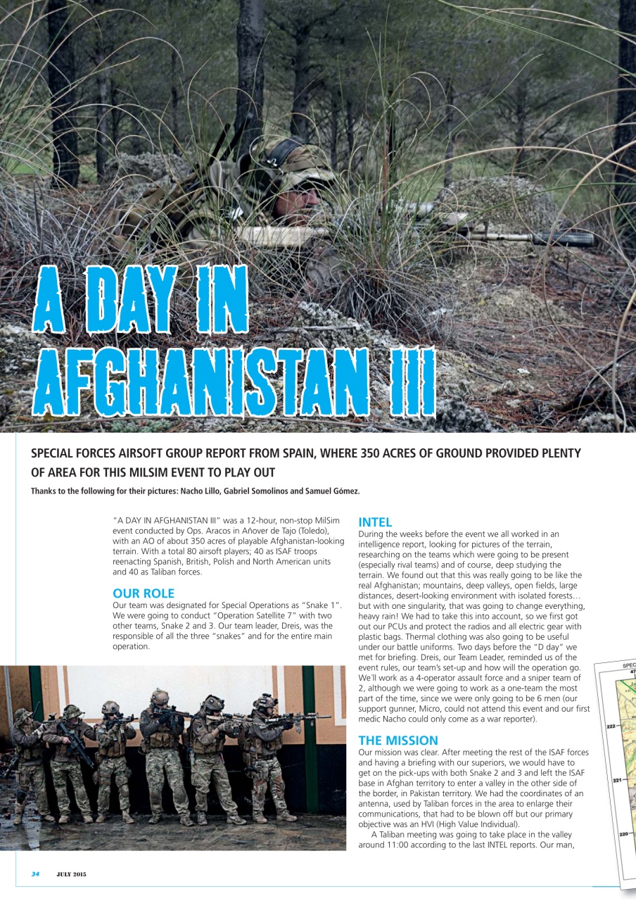 Airsoft Action Preview Pages