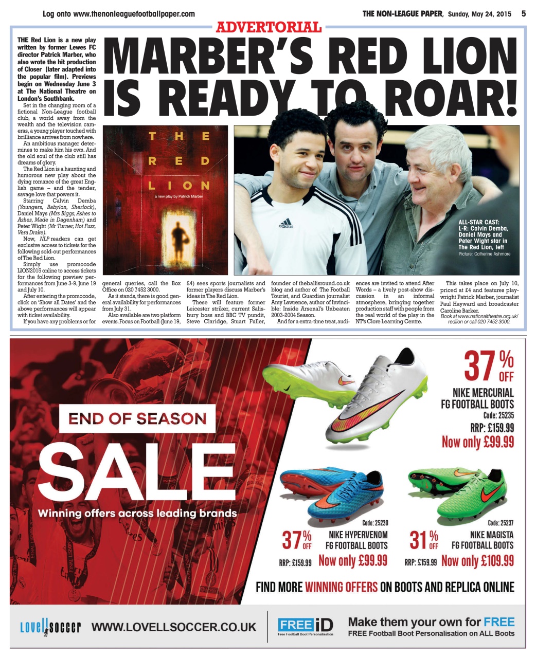 The Non-League Football Paper Preview Pages