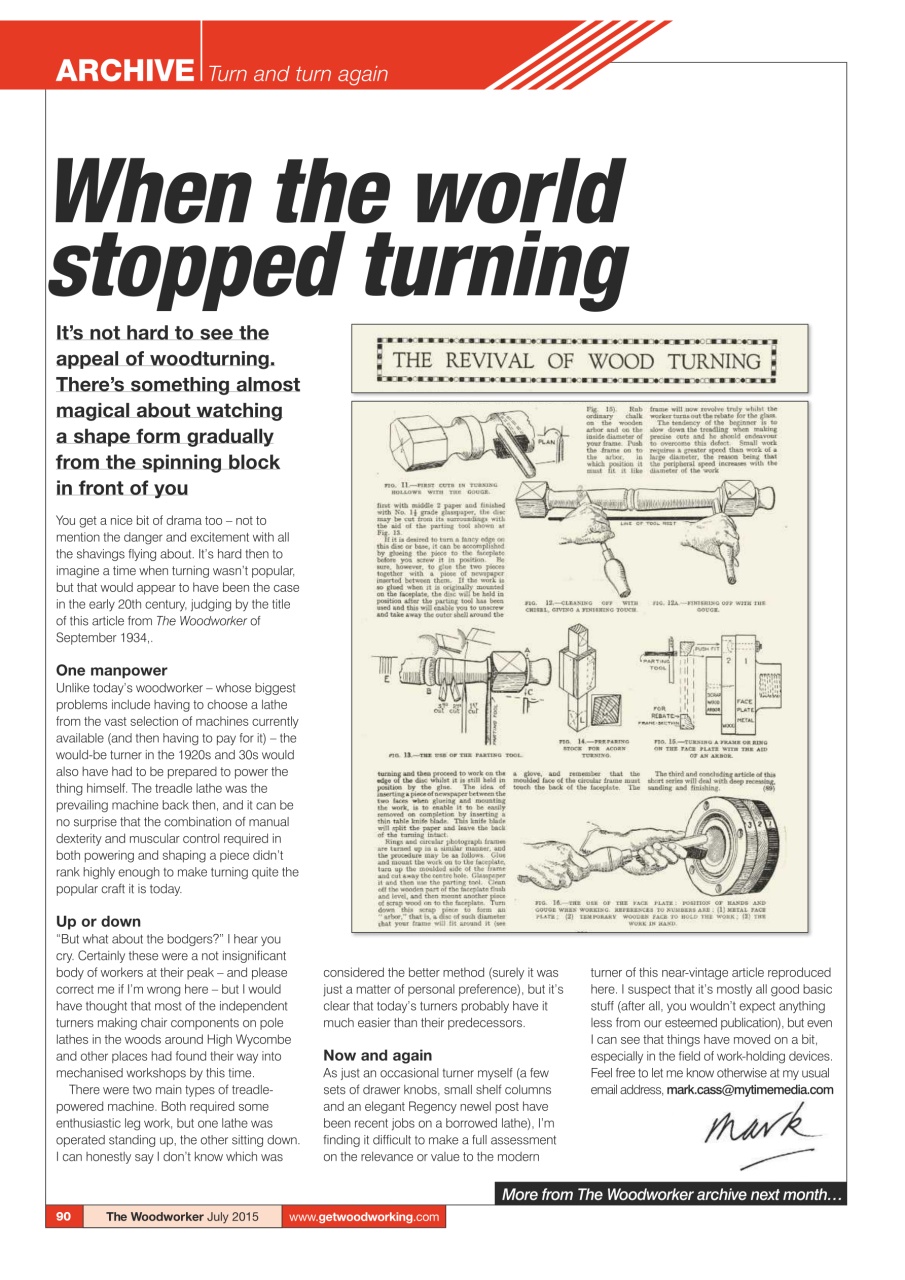 The Woodworker Magazine Preview Pages