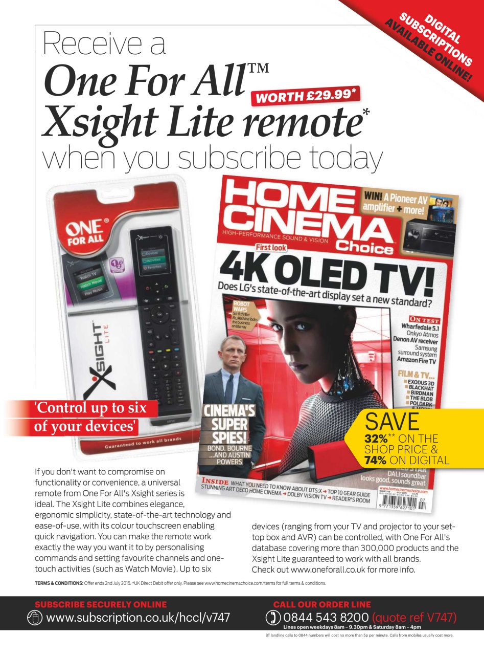 Home Cinema Choice Preview Pages