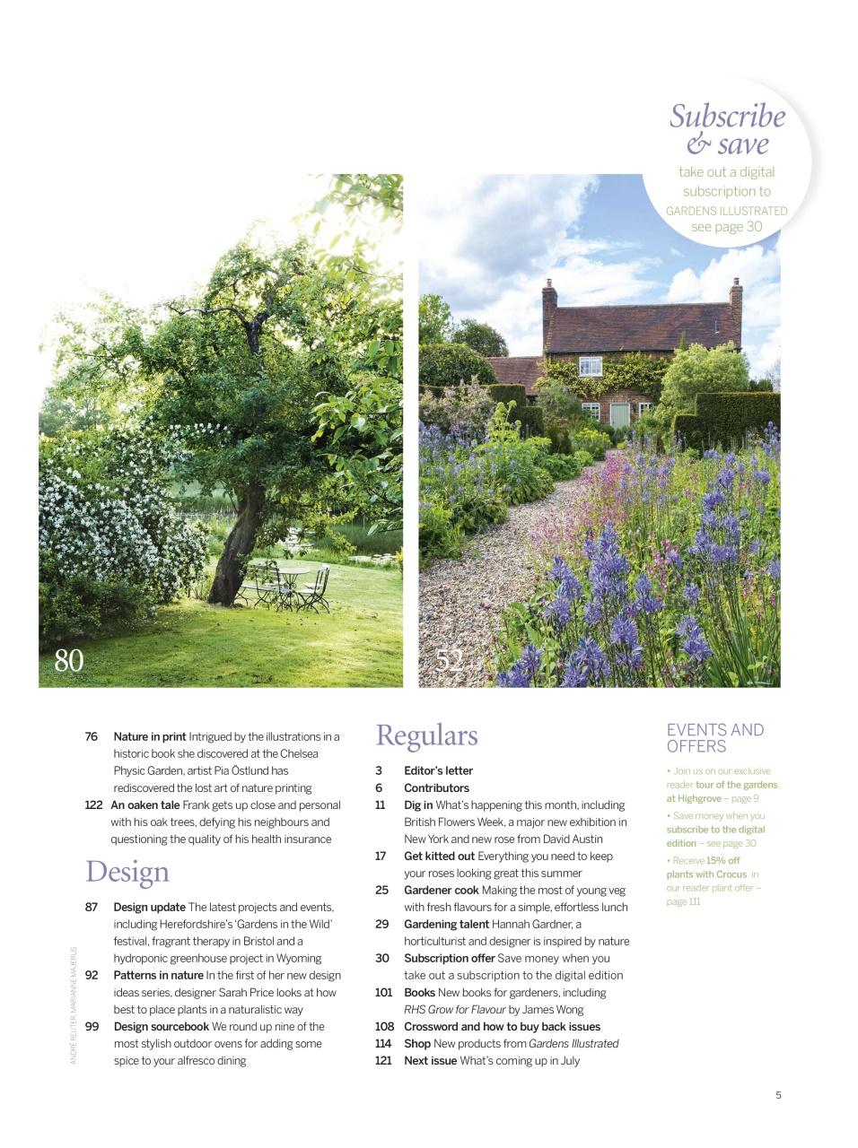 Gardens Illustrated Preview Pages