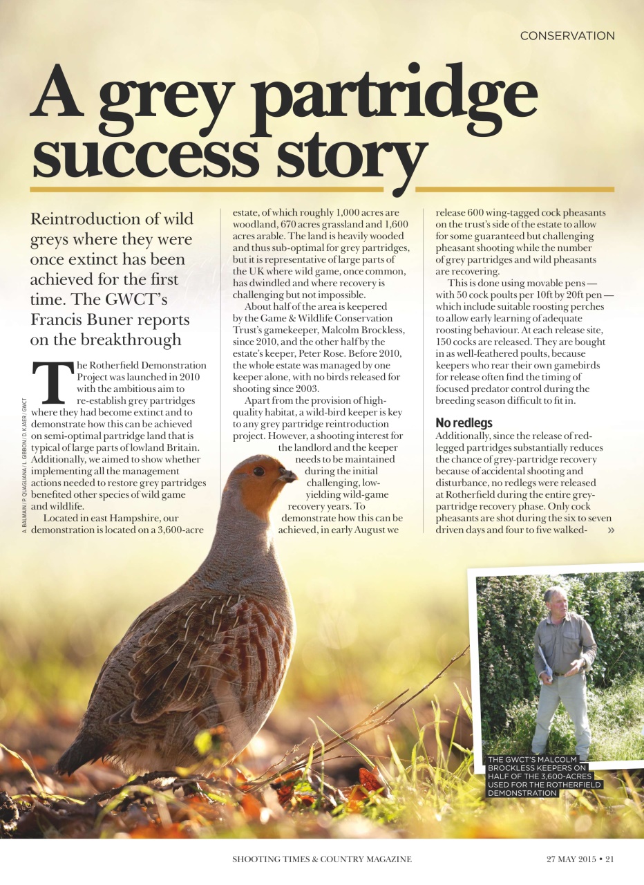 Shooting Times & Country Preview Pages